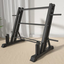 3-Tier Weights and Barbell Storage Rack Barbell Dumbbell Kettlebell Weight Plate - ONLINE ONLY