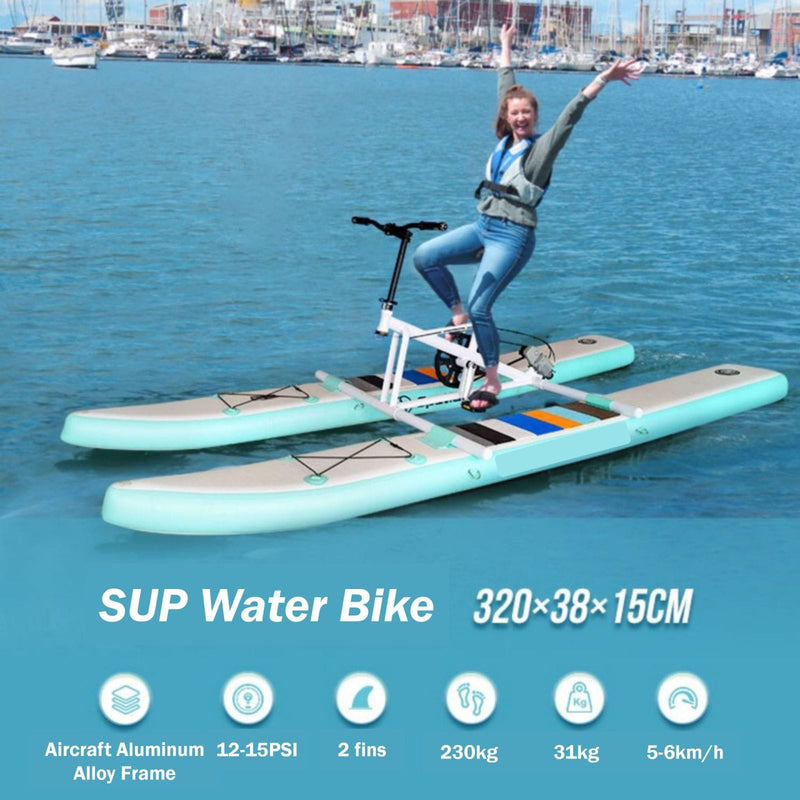 SUP Water Bike Water Bikes with Paddle Board Portable Waterbike (ONLINE ONLY)