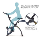 PROFLEX Folding Magnetic Exercise X-Bike [ONLINE ONLY]