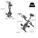 PROFLEX Folding Magnetic Exercise X-Bike [ONLINE ONLY]