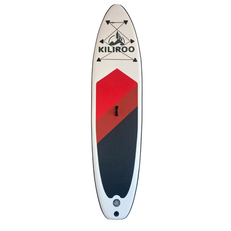 KILIROO Inflatable Stand Up Paddle Board Balanced SUP Portable Ultralight, 10.5 x 2.5 x 0.5 ft, with EVA Anti-Slip Pad (ONLINE ONLY)