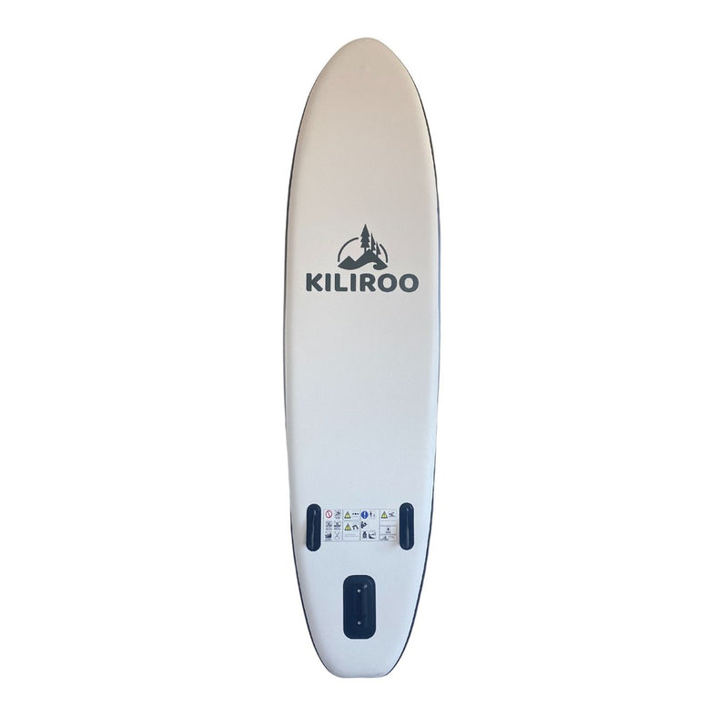 KILIROO Inflatable Stand Up Paddle Board Balanced SUP Portable Ultralight, 10.5 x 2.5 x 0.5 ft, with EVA Anti-Slip Pad (ONLINE ONLY)