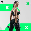 VP Rubber Hex Dumbbells 12.5kg [ONLINE ONLY]