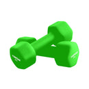 VP Neoprene Dumbbell 2kg x 2 Green [ONLINE ONLY]