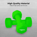 VP Neoprene Dumbbell 2kg x 2 Green [ONLINE ONLY]