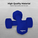 VP Neoprene Dumbbell 4kg x 2 Blue [ONLINE ONLY]