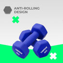 VP 12kg (1,2,3kg x 2) Neoprene Dumbbell Set [ONLINE ONLY]