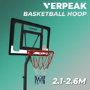 VP Basketball Hoop Stand ( 2.1M - 2.60M ) BLACK [ONLINE ONLY]