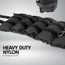 PTS Adjustable  Adjustable Ankle Weights Pair 1kg - Gym Equipment Wrist Fitness Yoga - Online Only - FREE SHIPPING