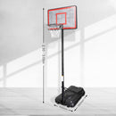 Kahuna Height-Adjustable Basketball Hoop Backboard Portable Stand - ONLINE ONLY - Free Shipping!
