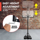 Kahuna Height-Adjustable Basketball Portable Hoop for Kids and Adults - ONLINE ONLY - Free Shipping!