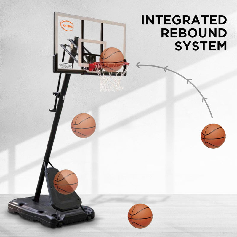 Kahuna Portable Basketball Hoop System 2.3 to 3.05m for Kids & Adults - ONLINE ONLY - Free Shipping!