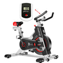 PTS IS-500 Heavy-Duty Exercise Spin Bike Electroplated - Silver - ONLINE ONLY - Free Shipping!