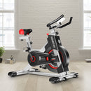 PTS IS-500 Heavy-Duty Exercise Spin Bike Electroplated - Silver - ONLINE ONLY - Free Shipping!