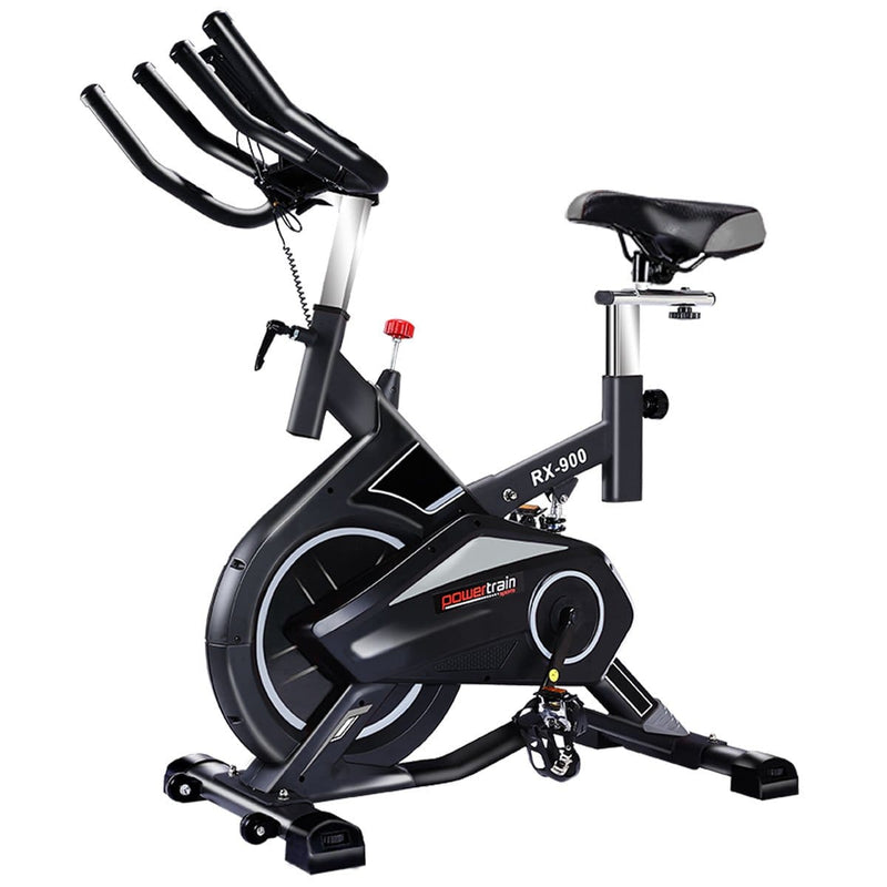 PTS RX-900 Exercise Spin Bike Cardio Cycling - Silver - ONLINE ONLY - Free Shipping!