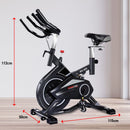 PTS RX-900 Exercise Spin Bike Cardio Cycling - Silver - ONLINE ONLY - Free Shipping!