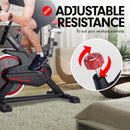 PTS RX-200 Exercise Spin Bike Cardio Cycling - Red - ONLINE ONLY - Free Shipping!
