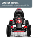 Kahuna G18 Kids Ride On Pedal Powered Go Kart Racing Style - Red - ONLINE ONLY - Free Shipping