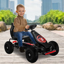 Kahuna G18 Kids Ride On Pedal Powered Go Kart Racing Style - Red - ONLINE ONLY - Free Shipping