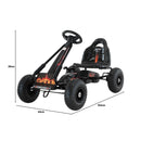 Kahuna G95 Kids Ride On Pedal-Powered Go Kart - Black - ONLINE ONLY - Free Shipping!