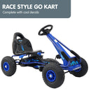 Kahuna G95 Kids Ride On Pedal Go Kart - Blue - ONLINE ONLY - Free Shipping!
