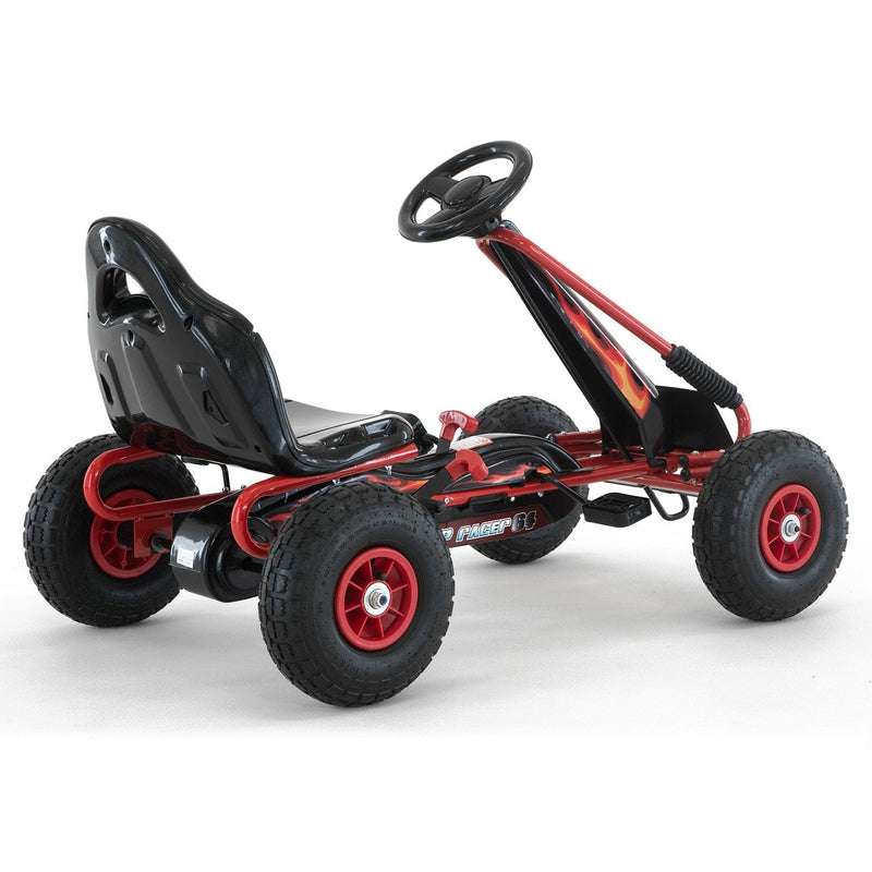 Kahuna G95 Kids Ride On Pedal-Powered Go Kart  - Red - ONLINE ONLY - Free Shipping!