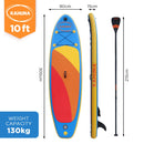 Kahuna Hana Inflatable Stand Up Paddle Board 10FT w/ iSUP Accessories - Online Only - Free Shipping!