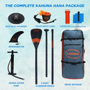 Kahuna Hana Inflatable Stand Up Paddle Board 10FT w/ iSUP Accessories - Online Only - Free Shipping!
