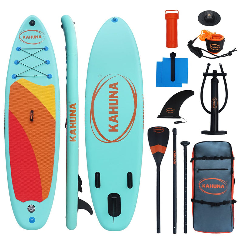 Kahuna Hana Inflatable Stand Up Paddle Board 10ft6in iSUP Accessories - Online Only - Free Shipping!