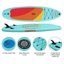 Kahuna Hana Inflatable Stand Up Paddle Board 10ft6in iSUP Accessories - Online Only - Free Shipping!