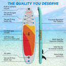 Kahuna Hana Inflatable Stand Up Paddle Board 11FT SUP Paddleboard - Online Only - Free Shipping!