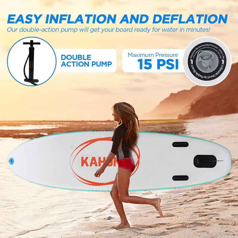 Kahuna Hana Inflatable Stand Up Paddle Board 11FT SUP Paddleboard - Online Only - Free Shipping!