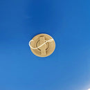 Powertrain Sports Inflatable Gymnastics Air Barrel Exercise Roller 120 x 75cm - Blue - ONLINE ONLY