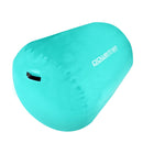 Powertrain Sports Inflatable Gymnastics Air Barrel Exercise Roller 120 x 75cm - Green  - ONLINE ONLY