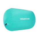 Powertrain Sports Inflatable Gymnastics Air Barrel Exercise Roller 120 x 75cm - Green  - ONLINE ONLY