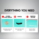 Powertrain Sports Inflatable Gymnastics Air Barrel Exercise Roller 120 x 75cm - Green  - ONLINE ONLY