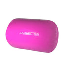 Powertrain Sports Inflatable Gymnastics Air Barrel Exercise Roller 120 x 75cm - Pink - ONLINE ONLY
