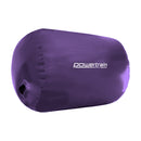 Powertrain Sports Inflatable Air Exercise Roller Gymnastics Gym Barrel 120 x 75cm Purple - ONLINE ONLY