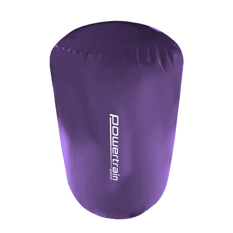 Powertrain Sports Inflatable Air Exercise Roller Gymnastics Gym Barrel 120 x 75cm Purple - ONLINE ONLY