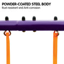 Kahuna Kids 4-Seater Swing Set Purple Green - ONLINE ONLY - Free Shipping!