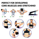Powertrain Pilates Ring Band Yoga Home Workout Exercise Band Blue - ONLINE ONLY