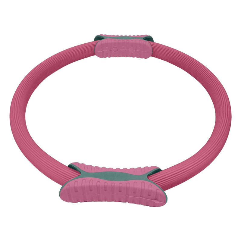 Powertrain Pilates Ring Band Yoga Home Workout Exercise Band Pink - ONLINE ONLY