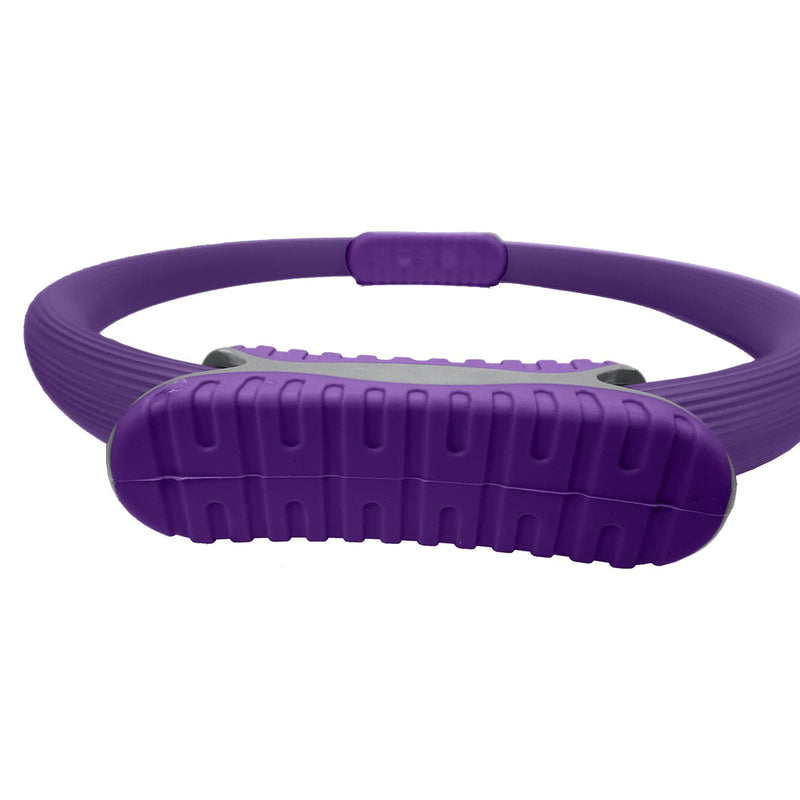 Powertrain Pilates Ring Band Yoga Home Workout Exercise Band Purple - ONLINE ONLY