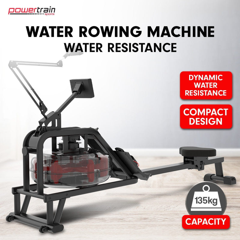 PTS 13L Water Resistance Rowing Machine Rower - ONLINE ONLY - Free Shipping!