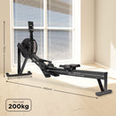 PTS Air Rowing Machine Resistance Rower for Home Gym Cardio - ONLINE ONLY - Free Shipping!
