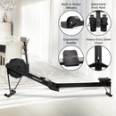 PTS Air Rowing Machine Resistance Rower for Home Gym Cardio - ONLINE ONLY - Free Shipping!