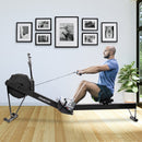PTS Air Rowing Machine Resistance Rower for Home Gym Cardio - ONLINE ONLY - Free Shipping!