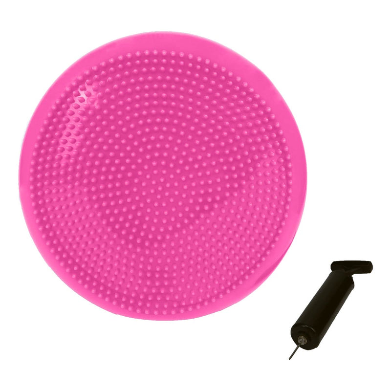 Powertrain Yoga Stability Disc Home Gym Pilates Balance Trainer - Pink  -ONLINE ONLY