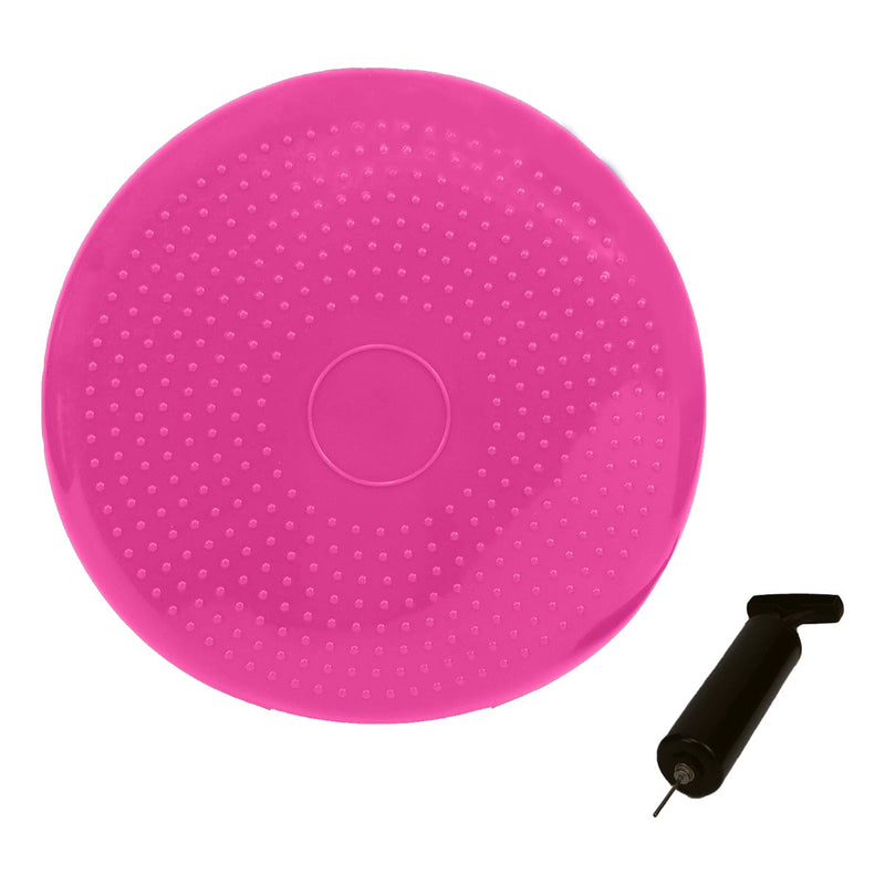 Powertrain Yoga Stability Disc Home Gym Pilates Balance Trainer - Pink  -ONLINE ONLY