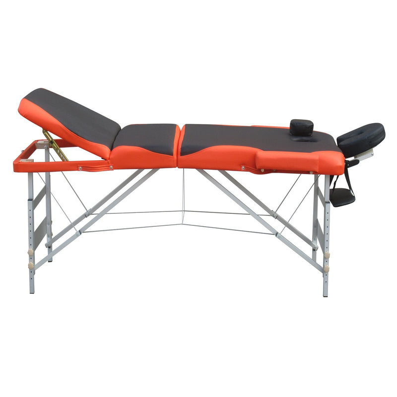 YES4HOMES 3 Fold Portable Aluminium Massage Table Massage Bed Beauty Therapy - Online Only